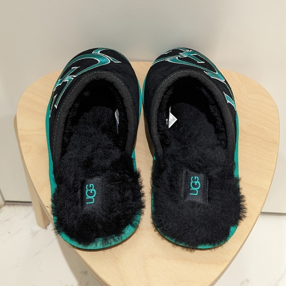 UGG Men's Scuff Logo II Slippers - Sz 9 - Picture 3 of 11